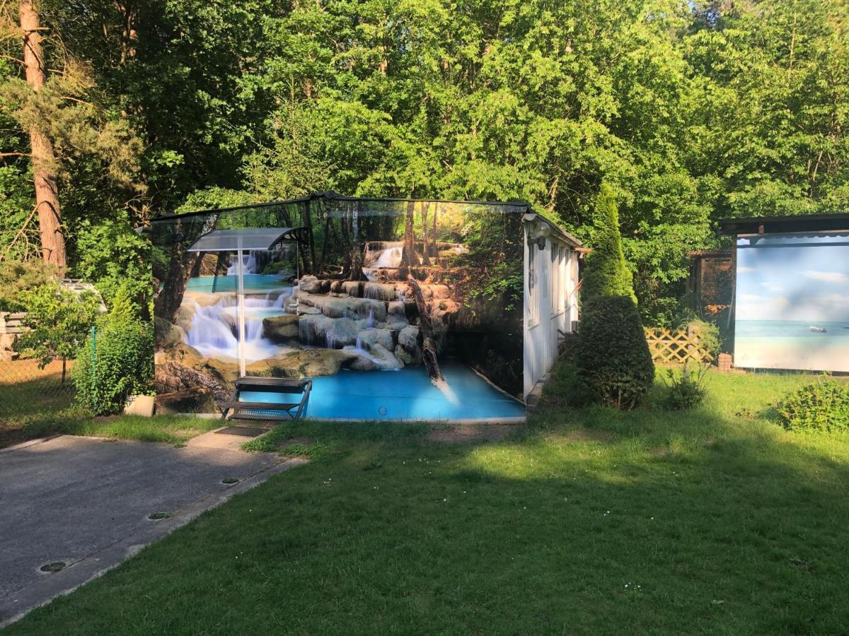Bungalow Am Wald Бернау Экстерьер фото
